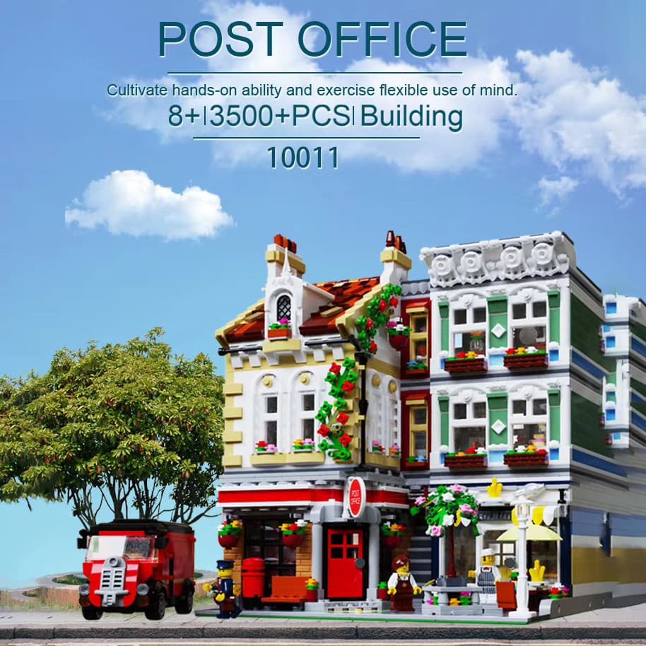urge 10011 post office building 1789 - LEPIN Germany