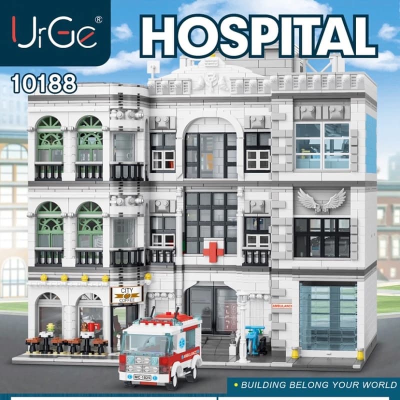urge 10188 hospital modular buildings 6144 - LEPIN Germany