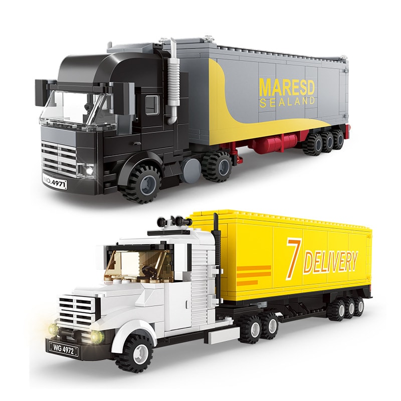 wange 4970 4972 containerized heavy duty truck 1303 - LEPIN Germany
