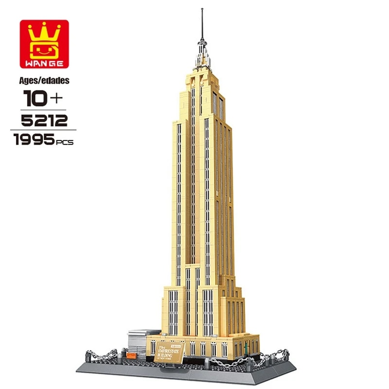 wange 5212 the empire state building of new york 3687 - LEPIN Germany