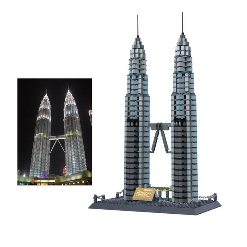 wange 5213 the kuala lumpur petronas towers malaysia 5306 - LEPIN Germany