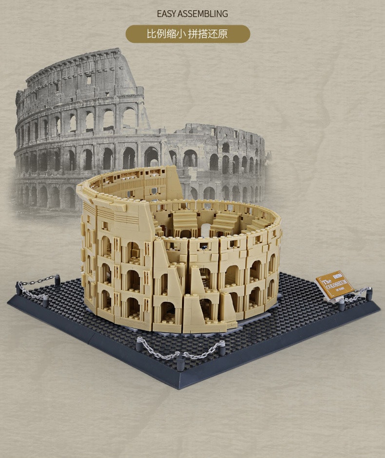 wange 5225 the colosseum of rome 4700 - LEPIN Germany