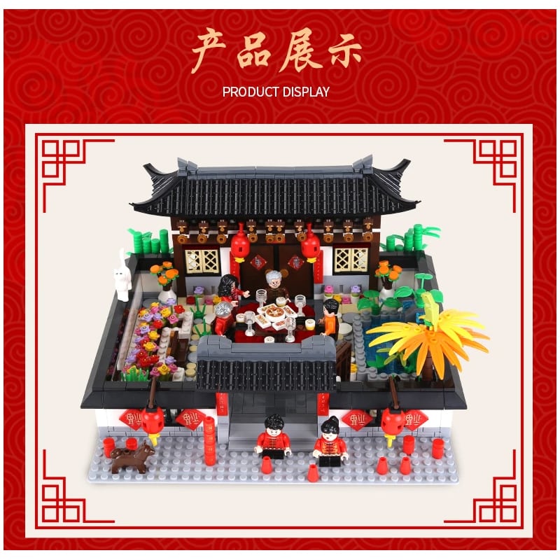 wange 5312 reunion dinner chinese new year holiday 2384 - LEPIN Germany