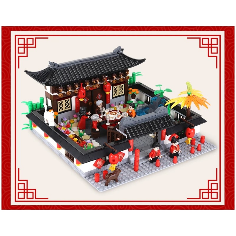wange 5312 reunion dinner chinese new year holiday 4638 - LEPIN Germany