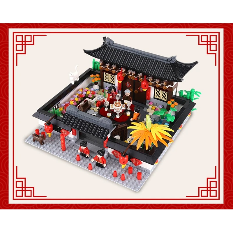 wange 5312 reunion dinner chinese new year holiday 7310 - LEPIN Germany
