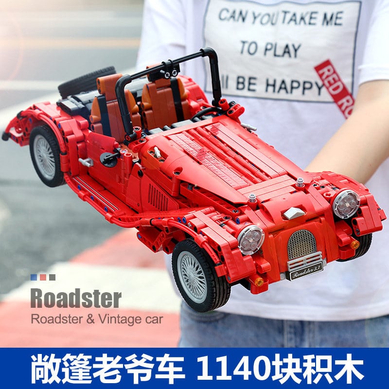 winner 7062 the red convertible classic car 110 5835 - LEPIN Germany