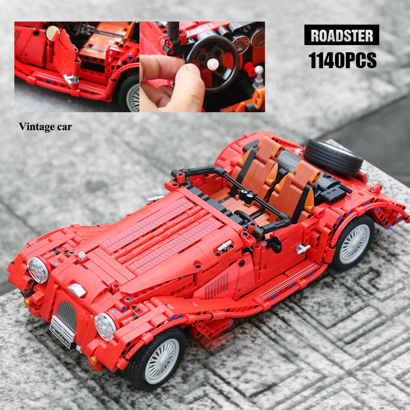 winner 7062 the red convertible classic car 110 8782 - LEPIN Germany