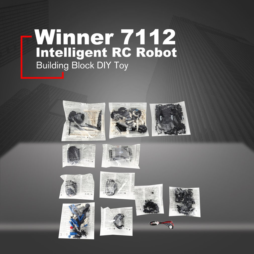 winner 7112 24g remote control intelligent dyi robot 4969 - LEPIN Germany