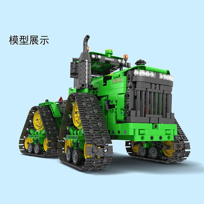 winner 7119 technology assembly crawler tractor 118 8095 - LEPIN Germany