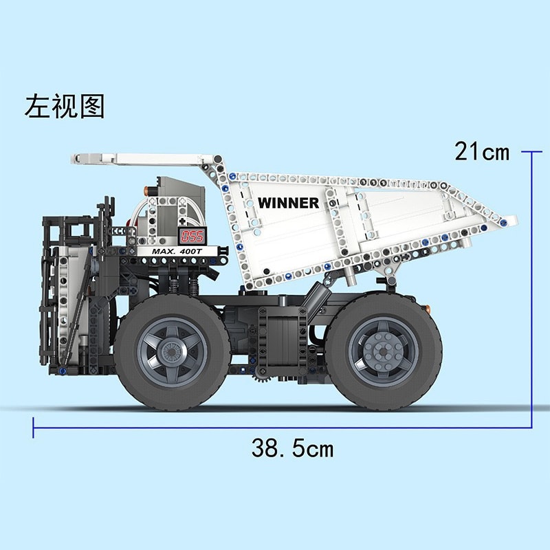 winner 7120 technology assembling model mining truck 5622 - LEPIN Germany