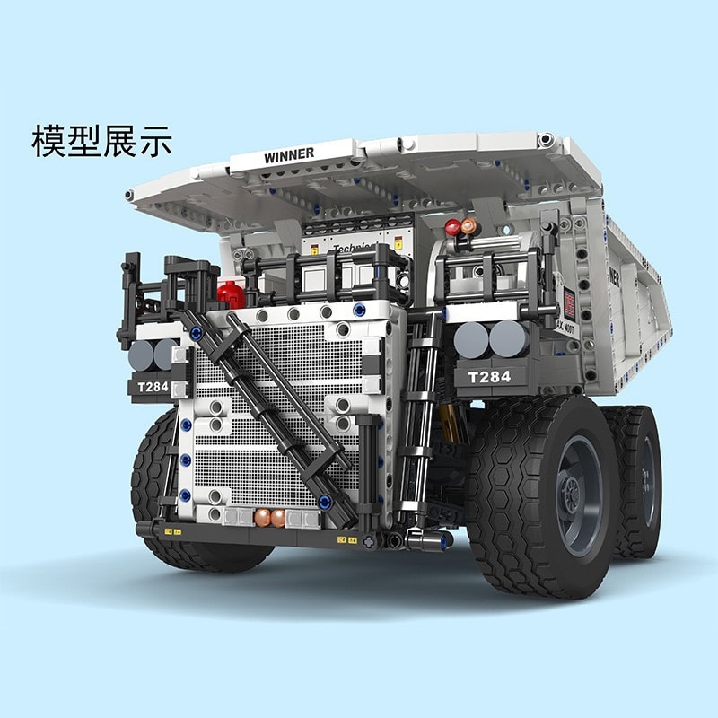 winner 7120 technology assembling model mining truck 8858 - LEPIN Germany