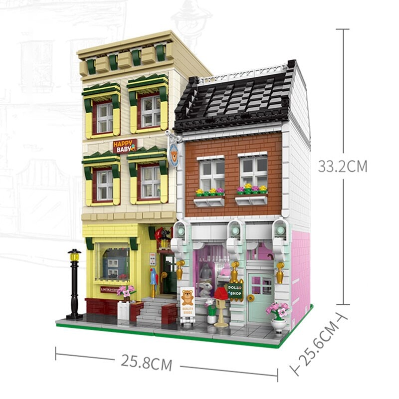xingbao xb 01010 europa town toy store 4362 - LEPIN Germany