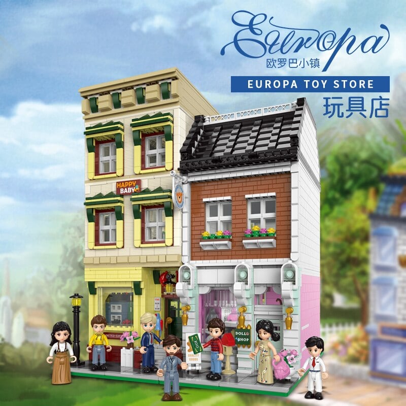 xingbao xb 01010 europa town toy store 7125 - LEPIN Germany