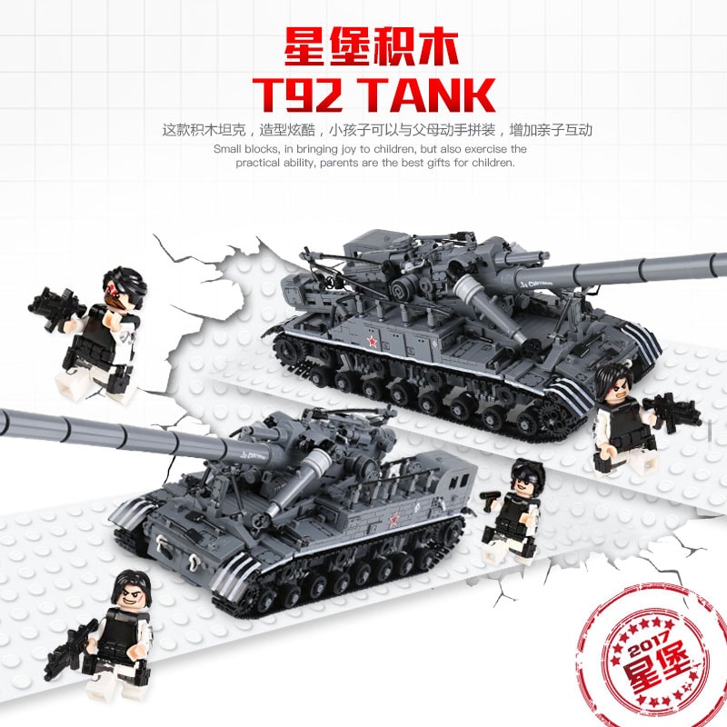 xingbao xb 06001 t92 tank military series 2447 - LEPIN Germany