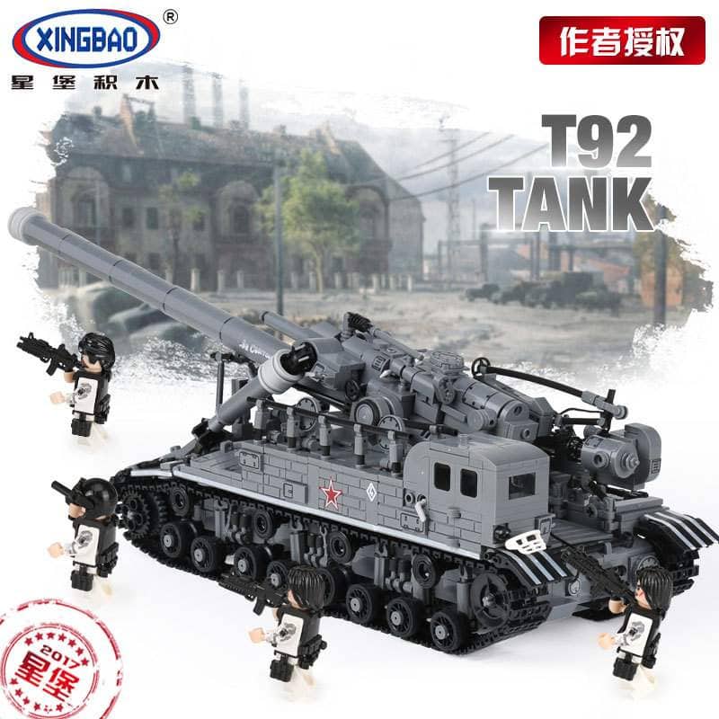 xingbao xb 06001 t92 tank military series 4777 - LEPIN Germany