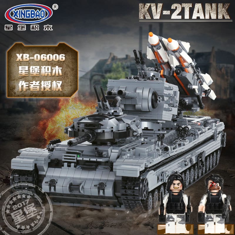 xingbao xb 06006 kv 2 tank military series 2711 - LEPIN Germany