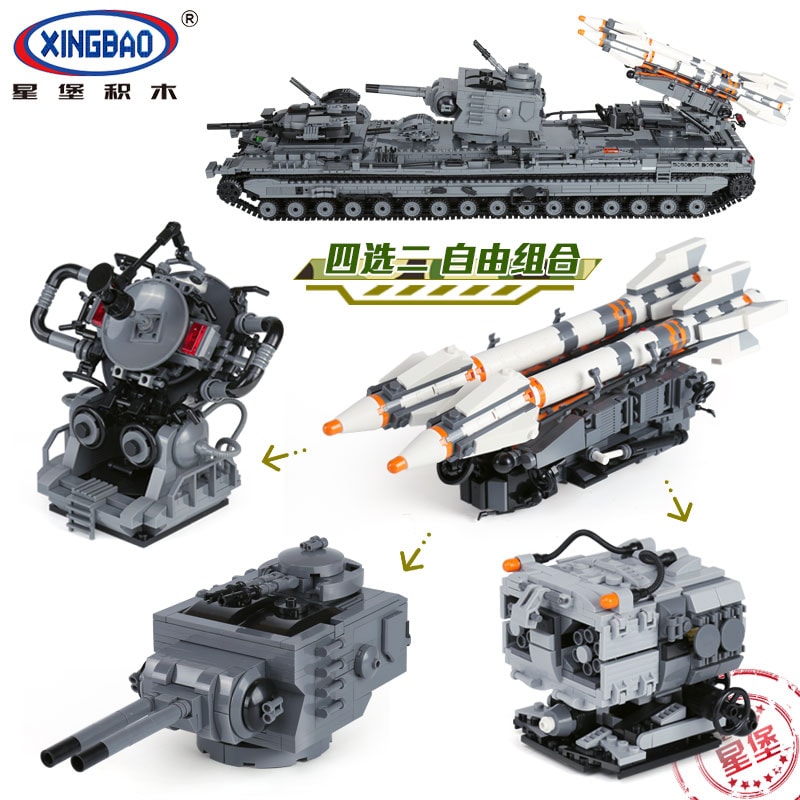 xingbao xb 06006 kv 2 tank military series 5518 - LEPIN Germany
