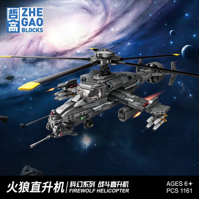 zhegao qj5003 fire wolf helicopter 4812 - LEPIN Germany