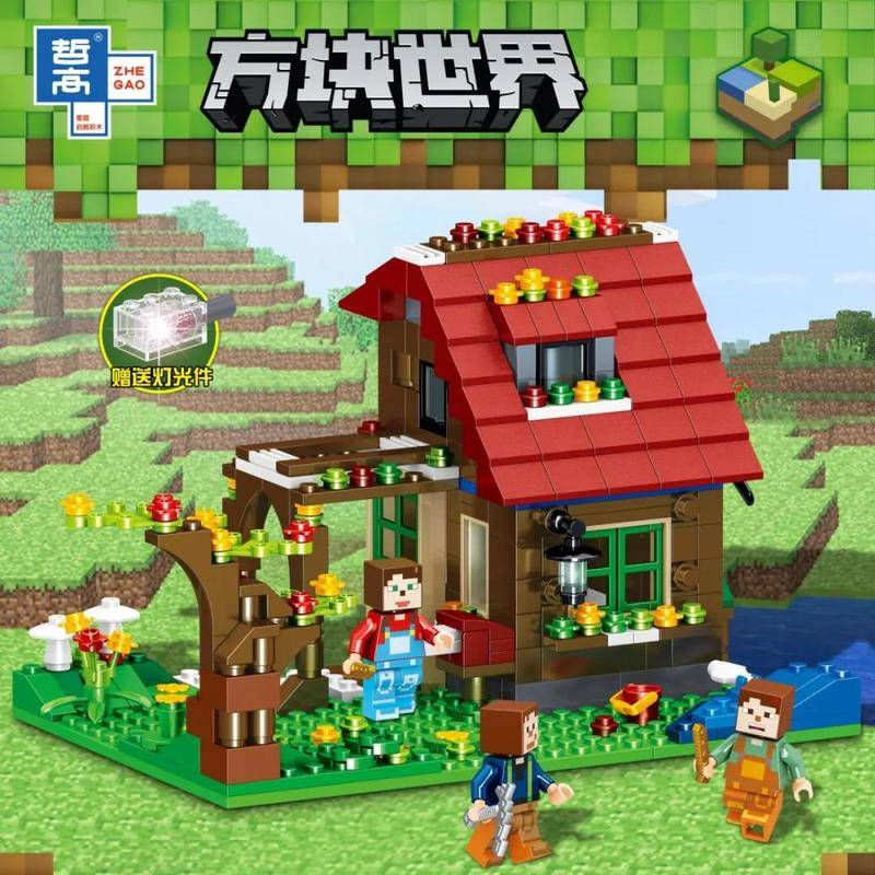 zhegao ql0227 cube world home to the forest garden 2714 - LEPIN Germany