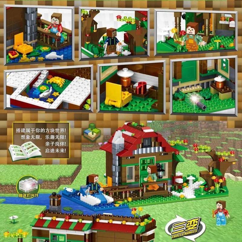 zhegao ql0227 cube world home to the forest garden 3472 - LEPIN Germany