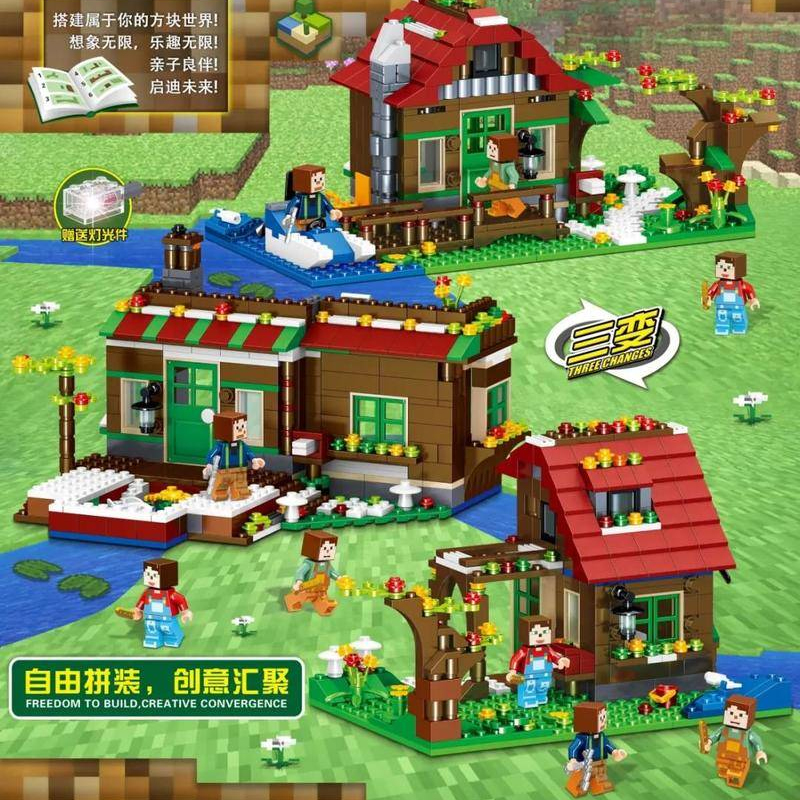 zhegao ql0227 cube world home to the forest garden 7548 - LEPIN Germany