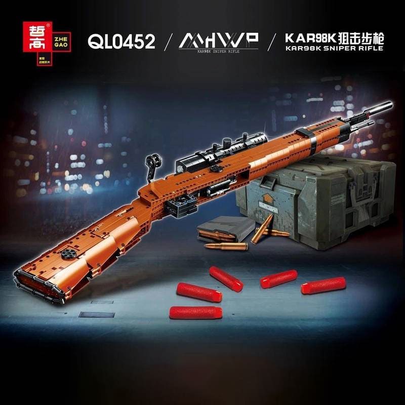 zhegao ql0452 kar98k mauser sniper rifle 6324 - LEPIN Germany