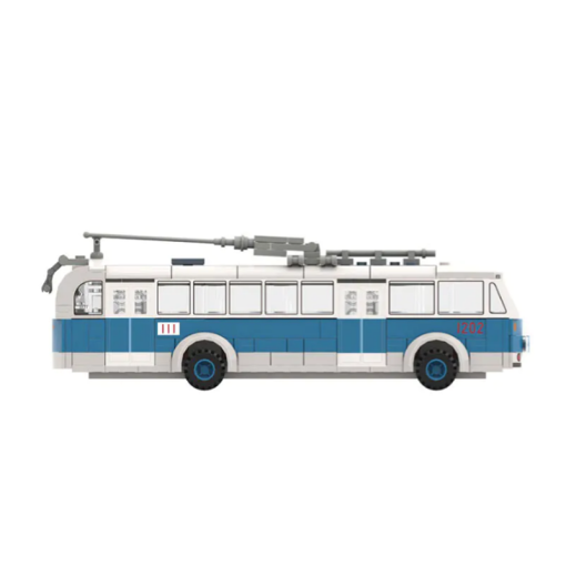 Beijing Flavor Era 005 23A Classic Beijing Public Transport Vehicles Jingyi BK540 Tramway 2 - LEPIN Germany